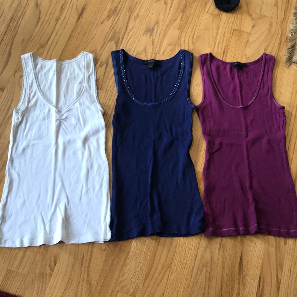Three express tanks